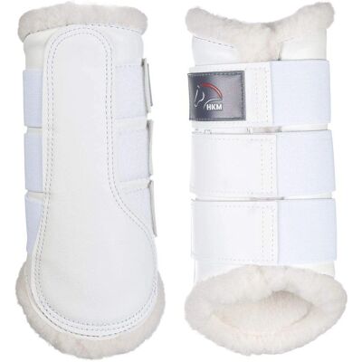 HKM Extra Full Weiße Gamaschen - Gamaschen/Boots HKM Extra Full Weiße Gamaschen - Gamaschen/Boots