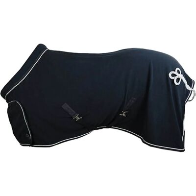 HKM Fleece Decke mit Kragen - Tiefes Blau - 7'3" - Pferdedecke HKM Fleece Decke mit Kragen - Tiefes Blau - 7'3" - Pferdedecke