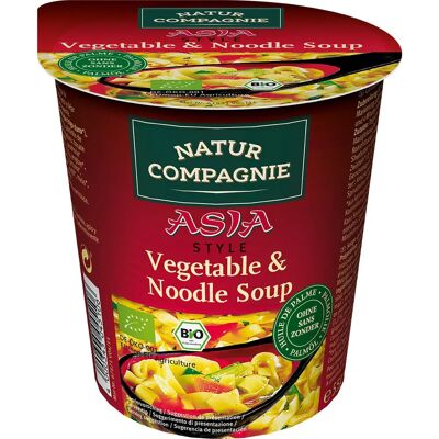 Sopa Instantánea Orgánica Natur Compagnie - Fideos Wok y Especias Asiáticas Sopa Instantánea Orgánica Natur Compagnie - Fideos Wok y Especias Asiáticas