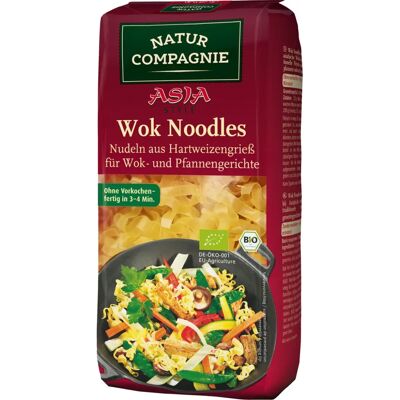 Natur Compagnie 4525 Nouilles de blé - Style wok asiatique - Publicité Natur Compagnie 4525 Nouilles de blé - Style wok asiatique - Publicité