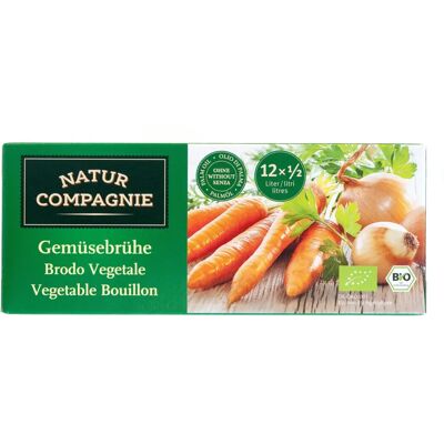 NATUR COMPAGNIE Cubes de Bouillon de Légumes Bio - 126g - Publicité NATUR COMPAGNIE Cubes de Bouillon de Légumes Bio - 126g - Publicité