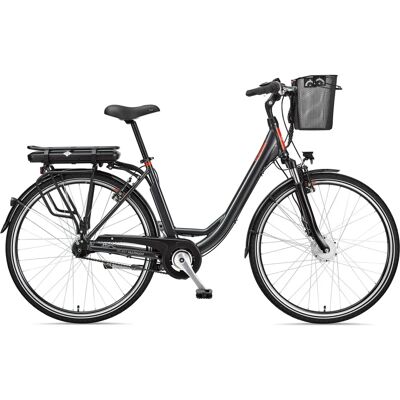 Telefunken RC657 Stads-E-Bike - 28 Zoll, 7 Versnellingen, Antraciet Telefunken RC657 Stads-E-Bike - 28 Zoll, 7 Versnellingen, Antraciet