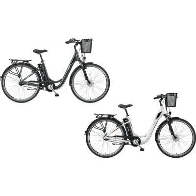 TELEFUNKEN RC840 Wit Stads-E-Bike - E-Bike TELEFUNKEN RC840 Wit Stads-E-Bike - E-Bike
