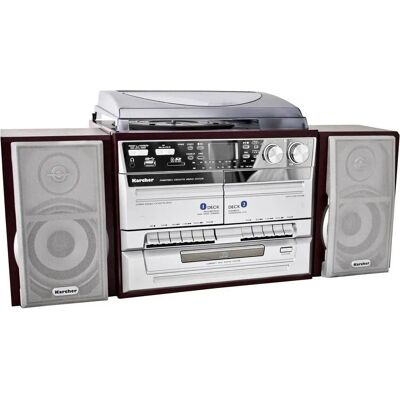 KARCHER Karcher KA 320 - Radio, CD, USB, MP3, Giradischi KARCHER Karcher KA 320 - Radio, CD, USB, MP3, Giradischi