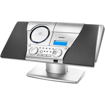 Karcher MC 6550N - Sistema de som com CD MP3, rádio FM, fita cassete Karcher MC 6550N - Sistema de som com CD MP3, rádio FM, fita cassete
