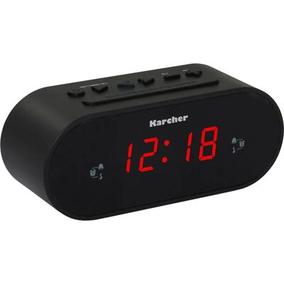 Karcher UR 1030 - Radio väckarklocka - Svart Karcher UR 1030 - Radio väckarklocka - Svart