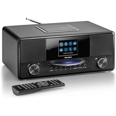 KARCHER DAB 9000CDI - Internetradio mit Bluetooth, WLAN, Subwoofer KARCHER DAB 9000CDI - Internetradio mit Bluetooth, WLAN, Subwoofer