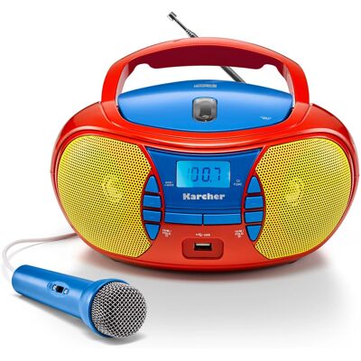 Karcher RR 5026 - Przenośny system karaoke - Czerwony Karcher RR 5026 - Przenośny system karaoke - Czerwony