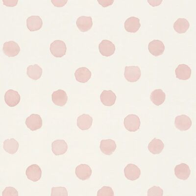 The Design Library Pastell Rosa Aquarell Punkte Tapete The Design Library Pastell Rosa Aquarell Punkte Tapete