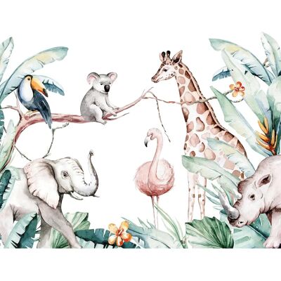 RASCH Bambino XIX Kinderbehang - Behang 2,5m x 3m RASCH Bambino XIX Kinderbehang - Behang 2,5m x 3m