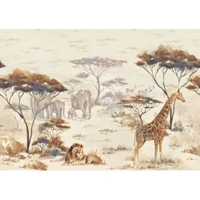 Pared de safari African Queen III Rasch - Muestras y motivos Pared de safari African Queen III Rasch - Muestras y motivos