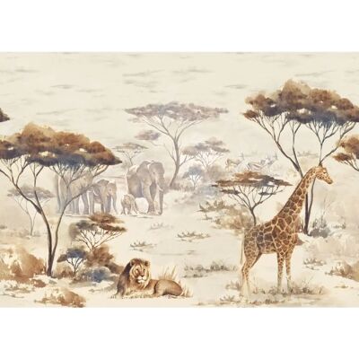 Rasch African Queen III Safari Mural - 371x265cm Rasch African Queen III Safari Mural - 371x265cm