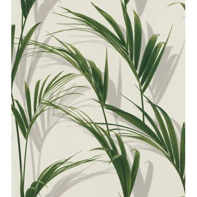 Freundin Palm Tapete - Exotisches Palmenblatt-Design - Vliestapete Freundin Palm Tapete - Exotisches Palmenblatt-Design - Vliestapete