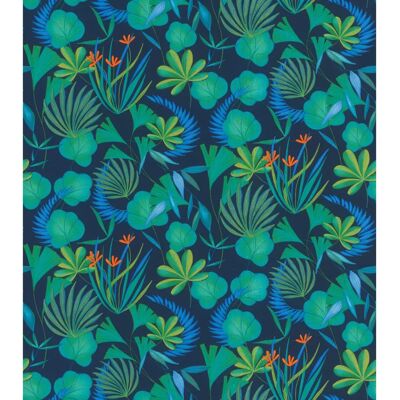Rasch Navy Botanical Wallcovering - Wallpaper Rasch Navy Botanical Wallcovering - Wallpaper