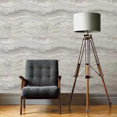 The Design Library Onyx Wallpaper Champagne - Wallpaper The Design Library Onyx Wallpaper Champagne - Wallpaper