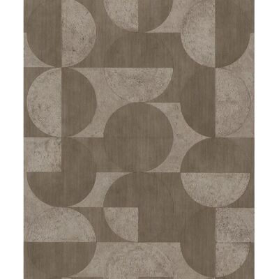 Wzór geometryczny vintage retro winylowa tapeta - Tapeta Wzór geometryczny vintage retro winylowa tapeta - Tapeta