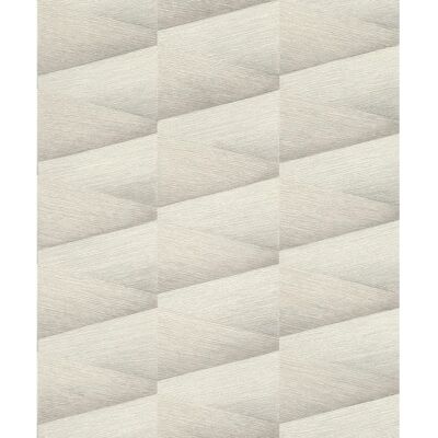 RASCH Wit 3D Geometrisch behang - Behang RASCH Wit 3D Geometrisch behang - Behang