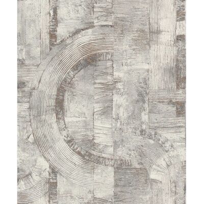 Tapeta Rasch Composition - Szara, 0,53 x 10,05 m, Winyl Tapeta Rasch Composition - Szara, 0,53 x 10,05 m, Winyl