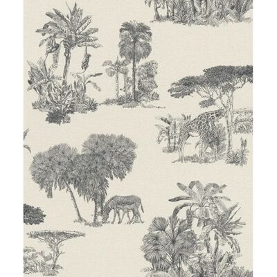 Rasch Lirico 555028 Papel Pintado Animales Exóticos - Papel Rasch Lirico 555028 Papel Pintado Animales Exóticos - Papel