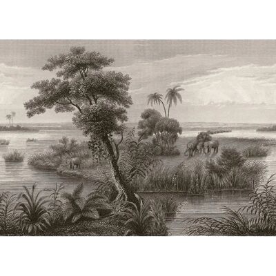 Rasch Lirico Dschungel Tapete - Botanisch Rasch Lirico Dschungel Tapete - Botanisch
