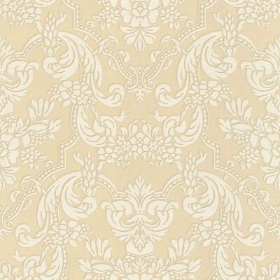 Papel pintado Beige Clásico Rasch - 10,05 m x 0,53 m - Estilo Barroco Papel pintado Beige Clásico Rasch - 10,05 m x 0,53 m - Estilo Barroco