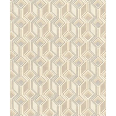 Rasch Stile Indiana Carta da Parati Geometrica - 5.33 m² Rasch Stile Indiana Carta da Parati Geometrica - 5.33 m²