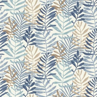 Rasch Carta da Parati Botanica Blu - Carta Rasch Carta da Parati Botanica Blu - Carta