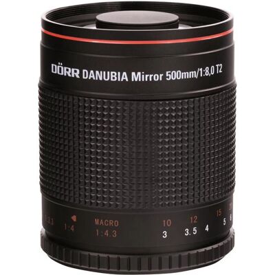 Dörr 254002 Kameraobjektív - Teleobjektív DSLR-hez - f/8 - T2 Dörr 254002 Kameraobjektív - Teleobjektív DSLR-hez - f/8 - T2