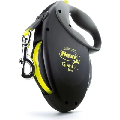 Flexi Giant XL Hundeleine, 8 m, Schwarz/neon - Hundeleine Flexi Giant XL Hundeleine, 8 m, Schwarz/neon - Hundeleine