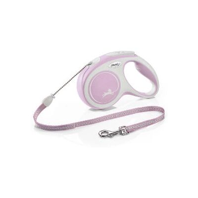 Flexi - New Comfort Cord M - Rose - 5 m - Leine Flexi - New Comfort Cord M - Rose - 5 m - Leine