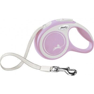 Flexi New Comfort 5m růžové vodítko pro psy Flexi New Comfort 5m růžové vodítko pro psy