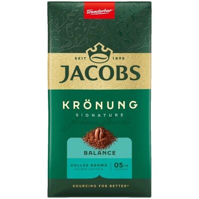Jacobs Kronung Balance - 500 g - moulu - Café - Publicité Jacobs Kronung Balance - 500 g - moulu - Café - Publicité