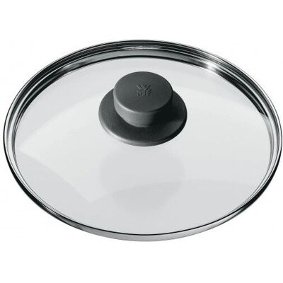WMF 07.9519.6040 Pan Lid - Round Black Stainless Steel Transparent WMF 07.9519.6040 Pan Lid - Round Black Stainless Steel Transparent
