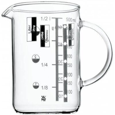Misurino WMF - 0,5L, Trasparente, Vetro Resistente al Calore Misurino WMF - 0,5L, Trasparente, Vetro Resistente al Calore