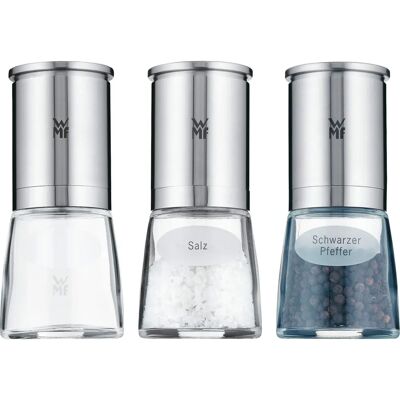 Conjunto de Molinillos de Sal y Pimienta WMF - Cerámica, Acero, Vidrio Conjunto de Molinillos de Sal y Pimienta WMF - Cerámica, Acero, Vidrio