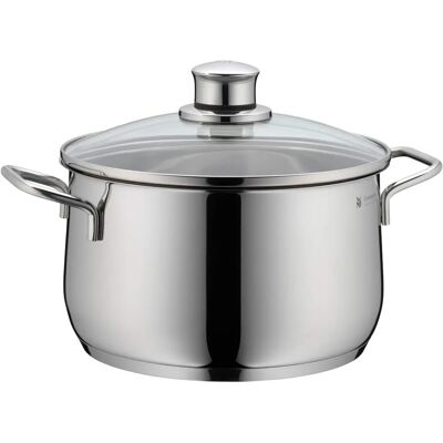 WMF Diadem Plus Grande Casserole en Acier Inoxydable 20cm WMF Diadem Plus Grande Casserole en Acier Inoxydable 20cm
