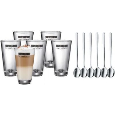 WMF 12-delat Latte Macchiato glasset WMF 12-delat Latte Macchiato glasset