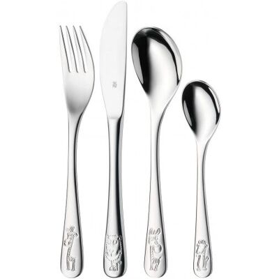 Conjunto de Talheres Infantils WMF - Aço Inoxidável - 4 peças Conjunto de Talheres Infantils WMF - Aço Inoxidável - 4 peças