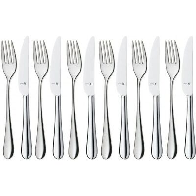 Set Posate da Dessert WMF Merit - Acciaio Inox per 6 Set Posate da Dessert WMF Merit - Acciaio Inox per 6