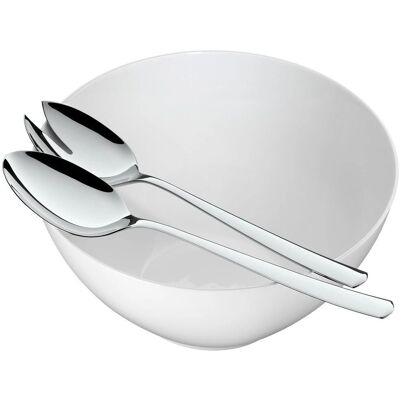 WMF Misa Salladsset med serveringsbestick - Sallad, Porslinsskål WMF Misa Salladsset med serveringsbestick - Sallad, Porslinsskål