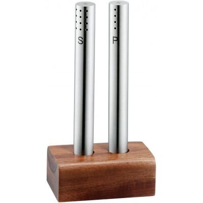 WMF 0634546040 Acciaio inossidabile - Set di sale e pepe WMF 0634546040 Acciaio inossidabile - Set di sale e pepe