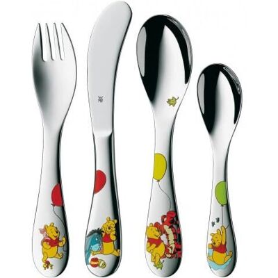WMF Winnie the Pooh Kinderbesteck 4-tlg. - Edelstahl WMF Winnie the Pooh Kinderbesteck 4-tlg. - Edelstahl