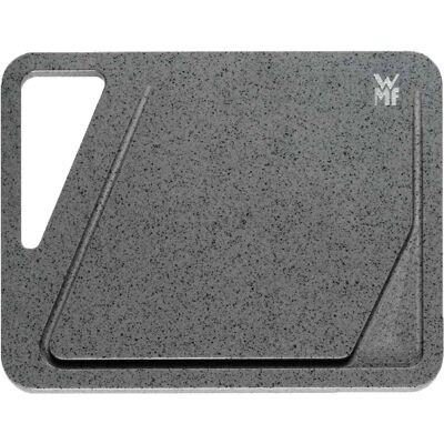WMF Tagliere da cucina 45x30 cm - Plastica grigia con canalina WMF Tagliere da cucina 45x30 cm - Plastica grigia con canalina