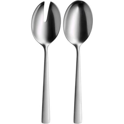 WMF Corvo Juego de Cubiertos para Ensalada - Duradero, Elegante, 2 piezas WMF Corvo Juego de Cubiertos para Ensalada - Duradero, Elegante, 2 piezas