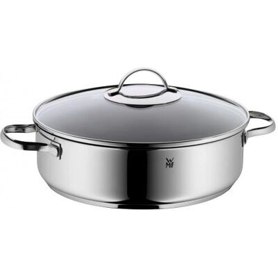 WMF RVS 28cm Inductie Ovenbestendige Pan WMF RVS 28cm Inductie Ovenbestendige Pan