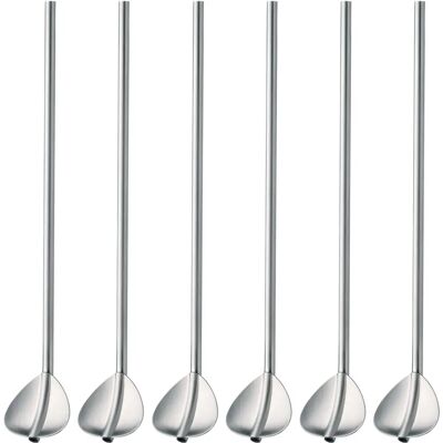 WMF 6-delat cocktailskedset med sugrör - Köksredskap WMF 6-delat cocktailskedset med sugrör - Köksredskap