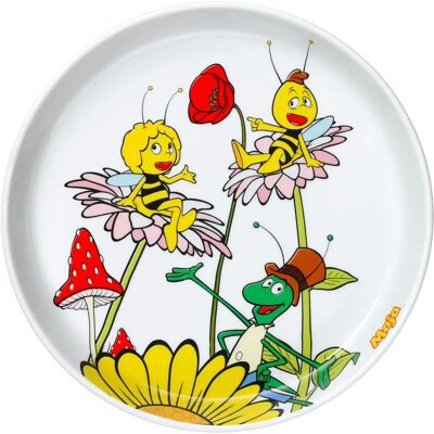 WMF Biene Maja Kinderteller - 19cm Porzellan Kinderbesteck WMF Biene Maja Kinderteller - 19cm Porzellan Kinderbesteck