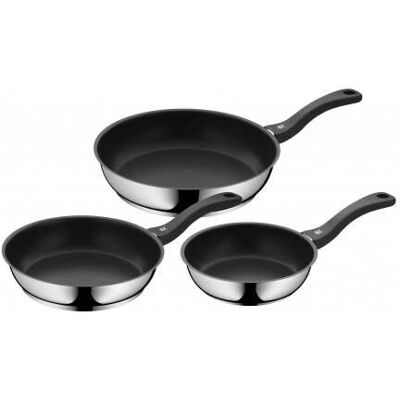 WMF Devil Pfannenset - 3-teiliges Set mit 20, 24, 28 cm Pfannen - Küchenutensilien WMF Devil Pfannenset - 3-teiliges Set mit 20, 24, 28 cm Pfannen - Küchenutensilien