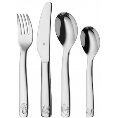 Conjunto de Talheres para Crianças WMF - Aço Inoxidável, 4 Peças Conjunto de Talheres para Crianças WMF - Aço Inoxidável, 4 Peças