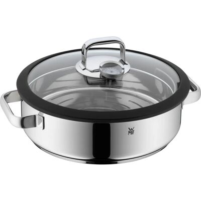 WMF Vitalis RVS Stoomkoker - 5L, Zwart WMF Vitalis RVS Stoomkoker - 5L, Zwart